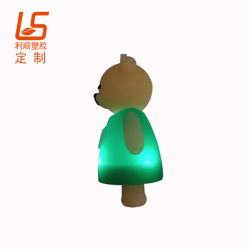 硅膠LED發(fā)光鑰匙扣